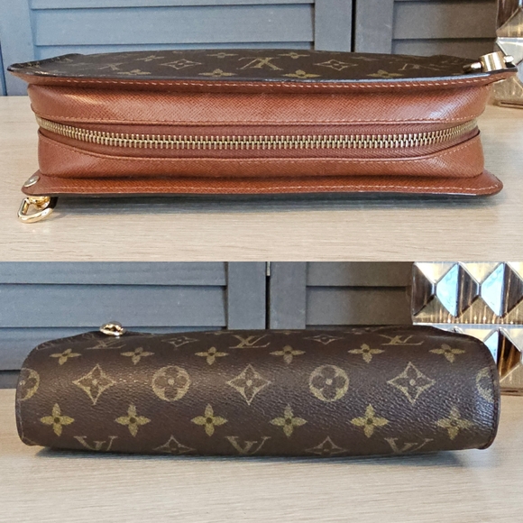 Authentic LOUIS VUITTON Monogram Orsay Clutch Crossbody Bag - Picture 6 of 15